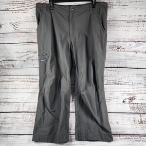 Patagonia Rock Guide Pants Mens 38x28 Gray Quick Dry Packable Lightweight 56635